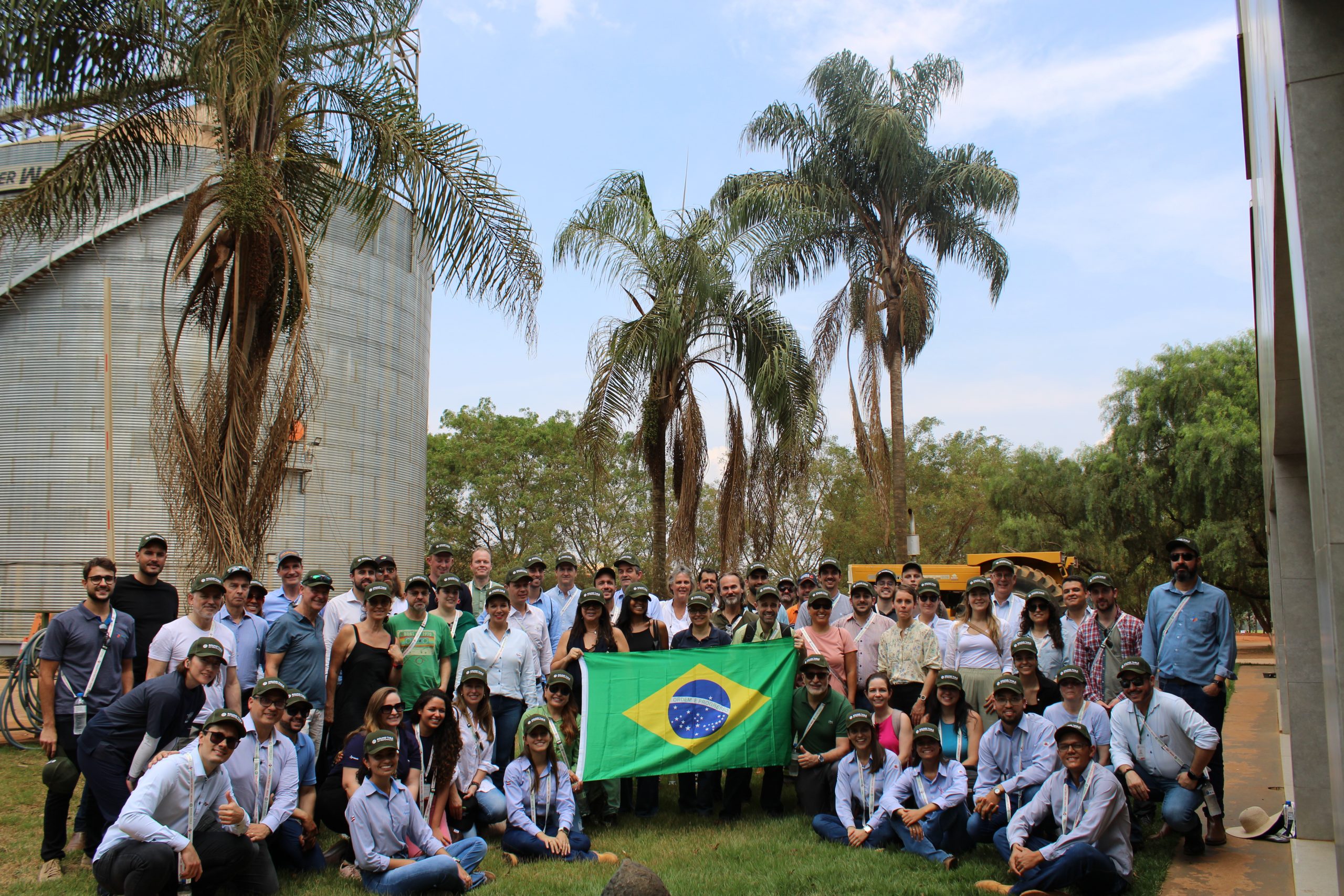 Representantes Da Cadeia De Soja De Pa Ses Visitam Fazendas